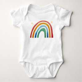 Body Para Bebê Arco-íris Mágico