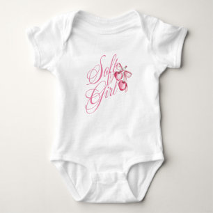 Body Para Bebê Arco Rosa Menina Soft – Fofoqueira Fofa