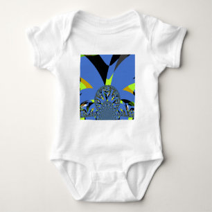 Body Para Bebê Arcos legal com Esferas Fractais Design de Arte
