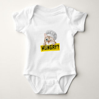 Body Para Bebê are you hungry cat lovers design  T-Shirt