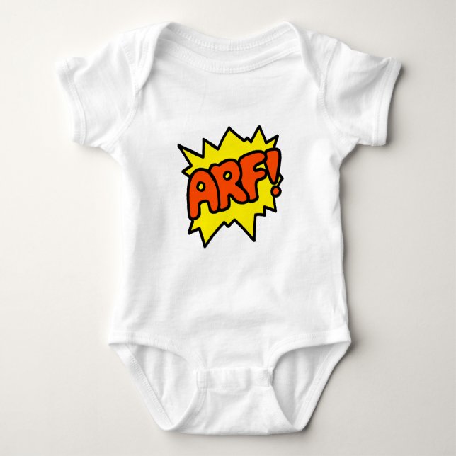 Body Para Bebê Arf! (Frente)