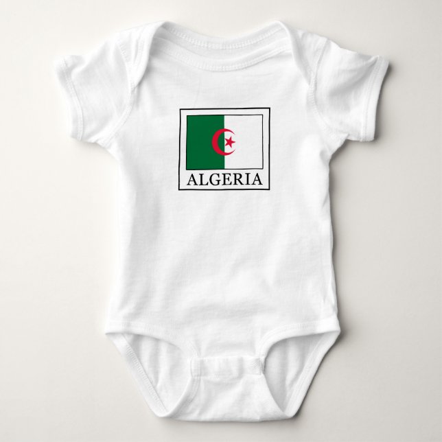 Body Para Bebê Argélia (Frente)