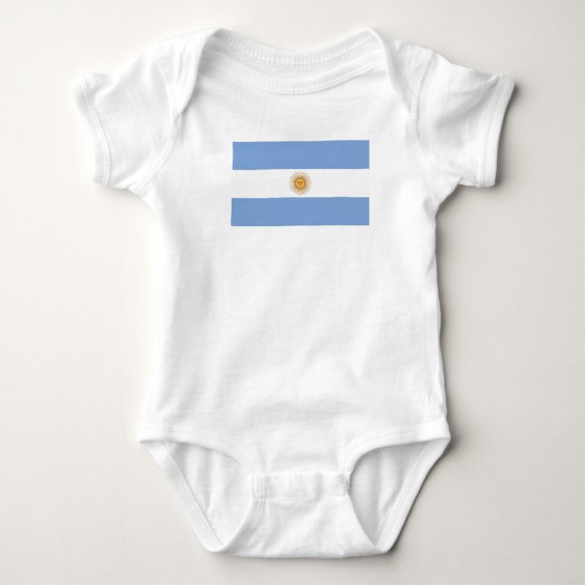 Body Para Bebê Argentina (Frente)