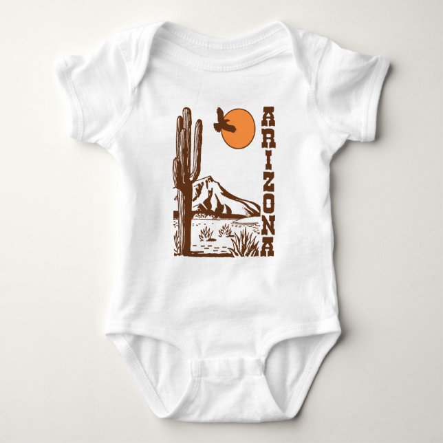 Body Para Bebê Arizona (Frente)