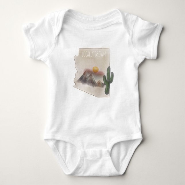 Body Para Bebê Arizona locally growth baby bodysuit (Frente)
