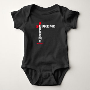 Body Para Bebê Armado Militar Patriota do Guerreiro Supremo e Rog