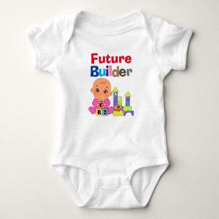 Body Para Bebê Arquiteto do Criador Futuro Bebê Engraçado Persona