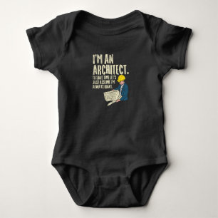 Body Para Bebê Arquiteto - Sou um Arquiteto