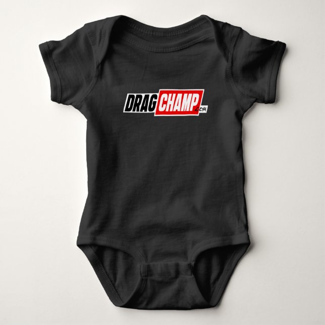 Body Para Bebê ArrastarChamp Baby Bodysuit (Frente)