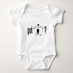 Body Para Bebê Arroz obtido? (fogão)