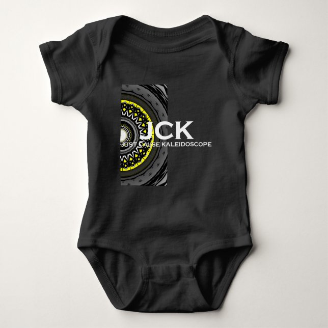 Body Para Bebê Arte 11 do caleidoscópio do Volume 1 (Frente)