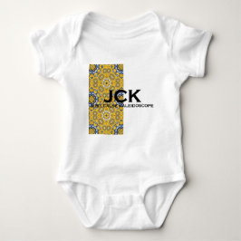 Body Para Bebê Arte caleidoscópica de onze volumes, vinte e dois