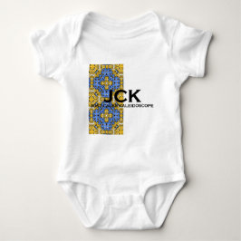 Body Para Bebê Arte caleidoscópica de onze volumes, vinte e quatr