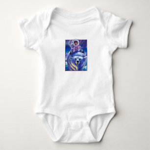 Body Para Bebê Arte de barramento de polarização