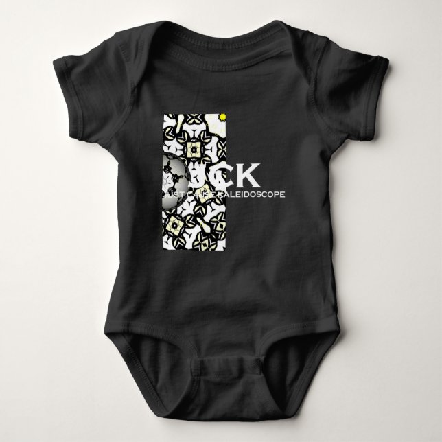 Body Para Bebê Arte de caleidoscópio 1 do Volume 1 (Frente)