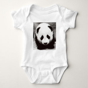 Body Para Bebê Arte de Panda