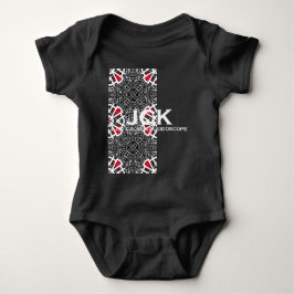 Body Para Bebê Arte do caleidoscópio 1 do Volume 16