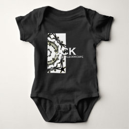 Body Para Bebê Arte do caleidoscópio 2 do Volume 1