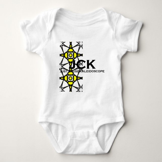 Body Para Bebê Arte do caleidoscópio 31 do Volume 1 (Frente)