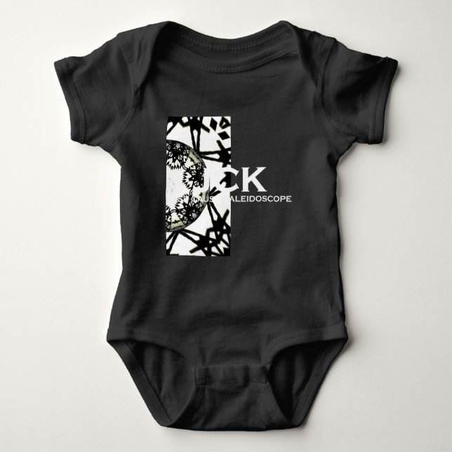 Body Para Bebê Arte do caleidoscópio 3 do Volume 1 (Frente)