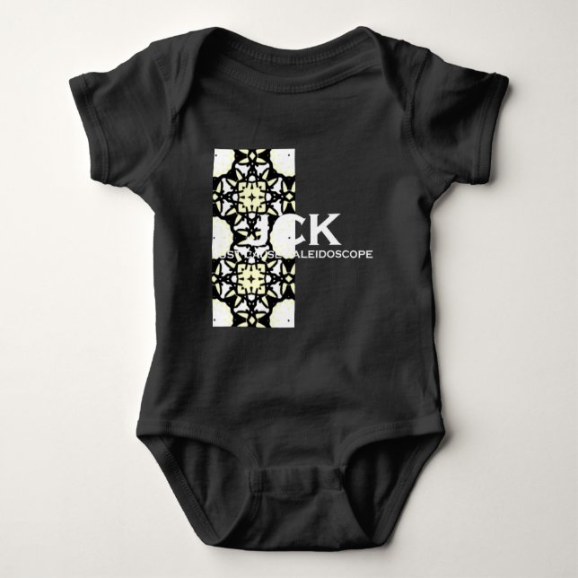 Body Para Bebê Arte do caleidoscópio 5 do Volume 1 (Frente)