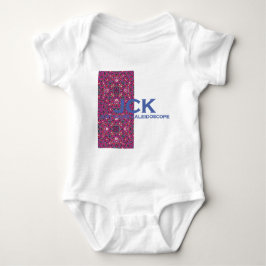 Body Para Bebê Arte do caleidoscópio do volume nove