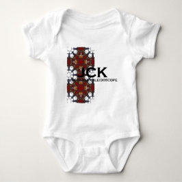 Body Para Bebê Arte do caleidoscópio do volume quatro