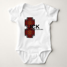 Body Para Bebê Arte do caleidoscópio do volume quatro