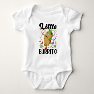 Body Para Bebê arte engraçada unisex de burrito