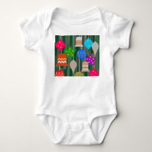 Body Para Bebê Árvore de Natal