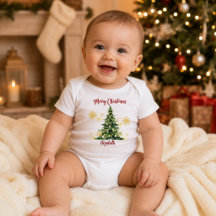 Árvore de Natal Personalizada do Primeiro Natal do