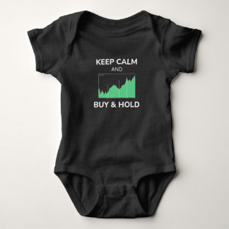 Body Para Bebê As Ações Do Mercado De Ações Mantêm O Comprar Calm