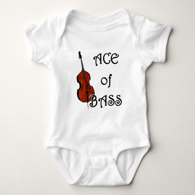 Body Para Bebê Ás do baixo (Frente)