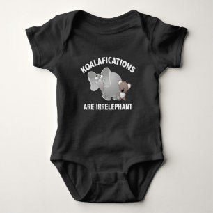 Body Para Bebê As Koalifications São Irrelefantes