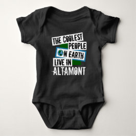 Body Para Bebê As Pessoas mais frias da Terra vivem em Altamont