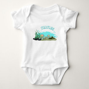 Body Para Bebê As Tartarugas