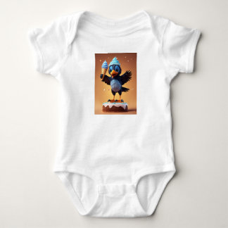 Body Para Bebê Asas sorvetes