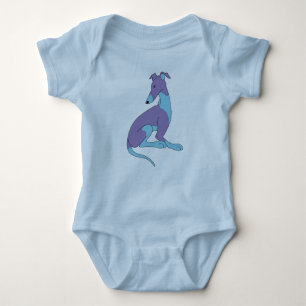 Body Para Bebê Assento de Roo (ROXO & AZUL)