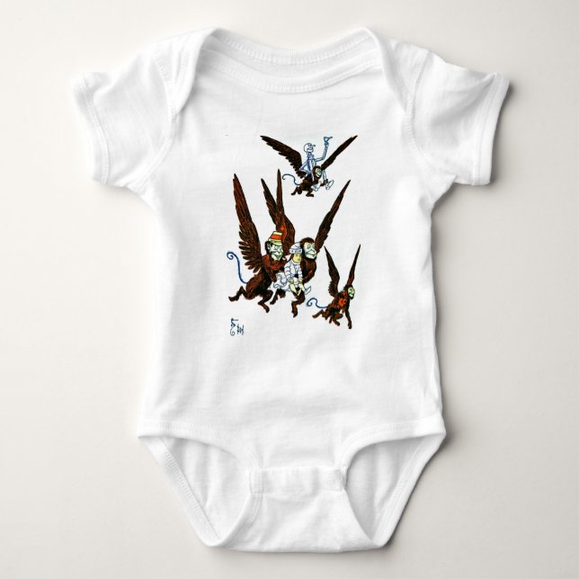 Body Para Bebê Assistente de Oz (Frente)