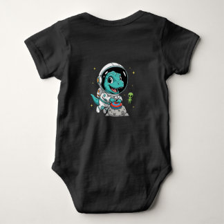 Body Para Bebê AstroDino: The Cutest Mission to the Giggleverse!