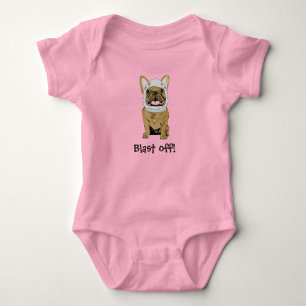 Body Para Bebê Astronaut cachorro fofo