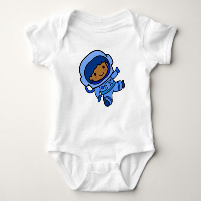 Body Para Bebê Astronauta (Frente)