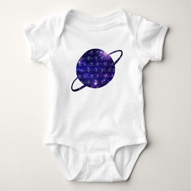 Body Para Bebê Astronauta (Frente)