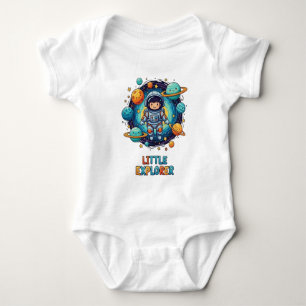 Body Para Bebê Astronauta Bebê Bodyfit