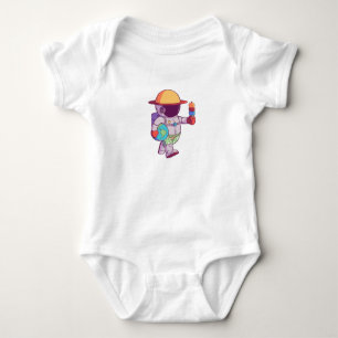 Body Para Bebê Astronauta, Planetas Divertidos Espaço Sideral