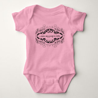 Body Para Bebê ...até a minha cocô é fofa