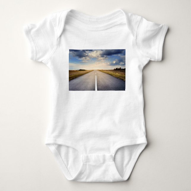 Body Para Bebê Atingir a estrada (Frente)