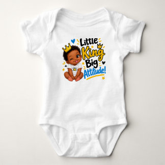 Body Para Bebê Atitude de Bebê Real"