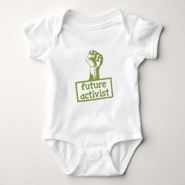 Body Para Bebê Ativista Futuro (Frente)