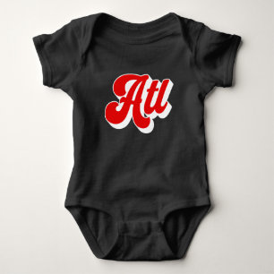 Body Para Bebê Atl Atlanta Legal Retro Vintage GA Gift